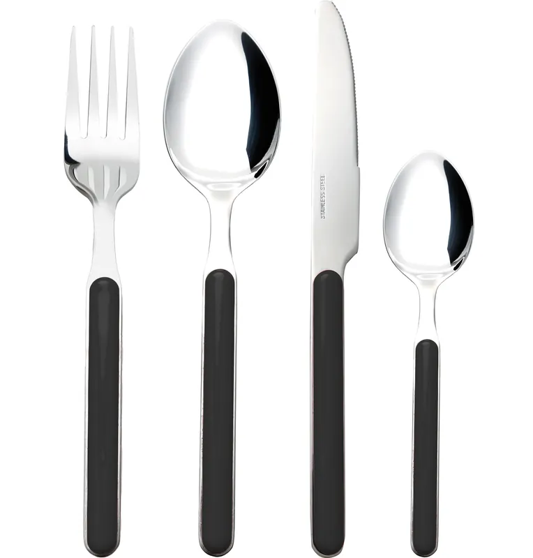 Neue Kollektion Brunner Delice Besteckset 16 tlg schwarz