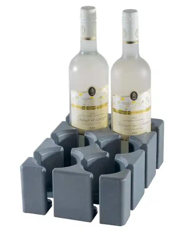 PurVario Modul II 6er Glas-/Flaschenhalter hoch Neu Im Sortiment