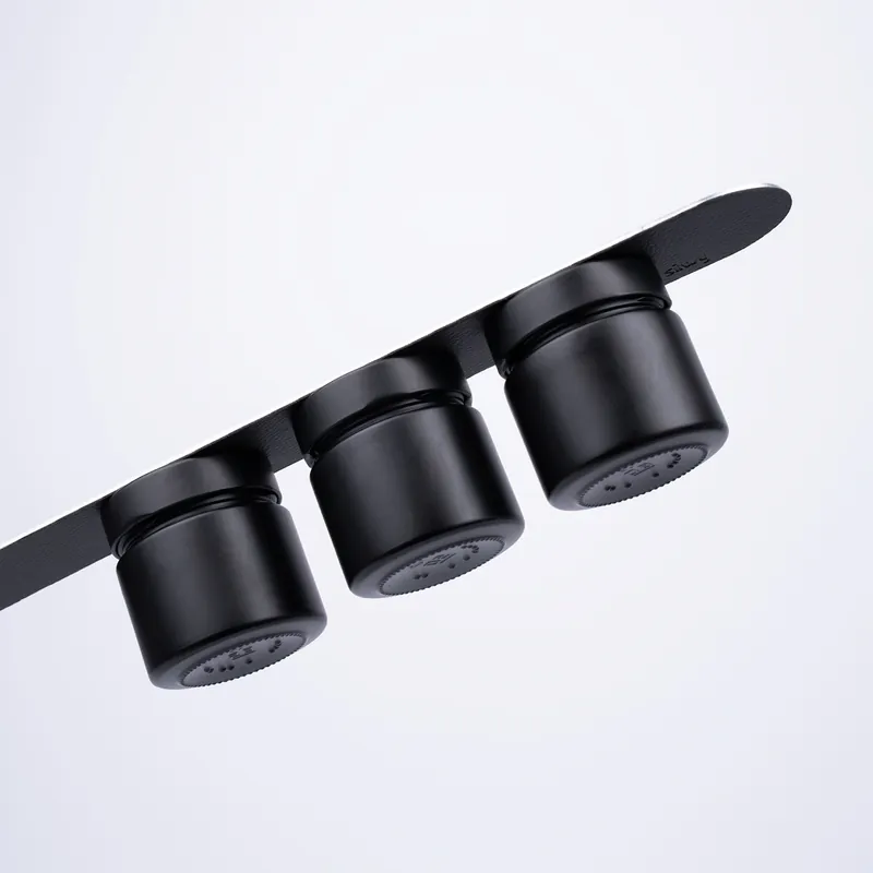 Meistverkauft silwy Feinkostglas 125ml 3er Set black