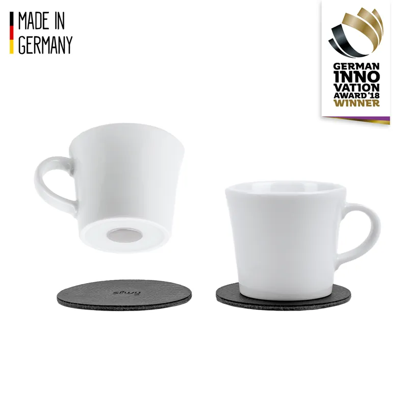 silwy Porzellan Magnet-Espressotasse 2 Stück Knallerangebot