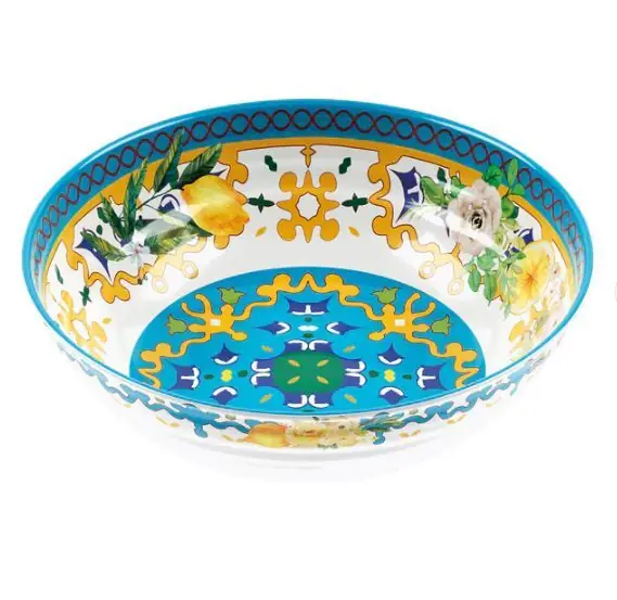 guzzini Große Schüssel Flower & Lemon Ø 30 cm Markenprodukt