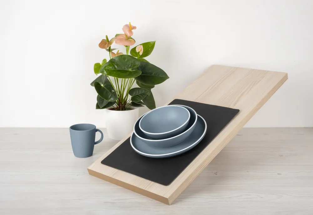 Beliebt silwy X Brunner Geschirrset Dolomit Magnetic blau