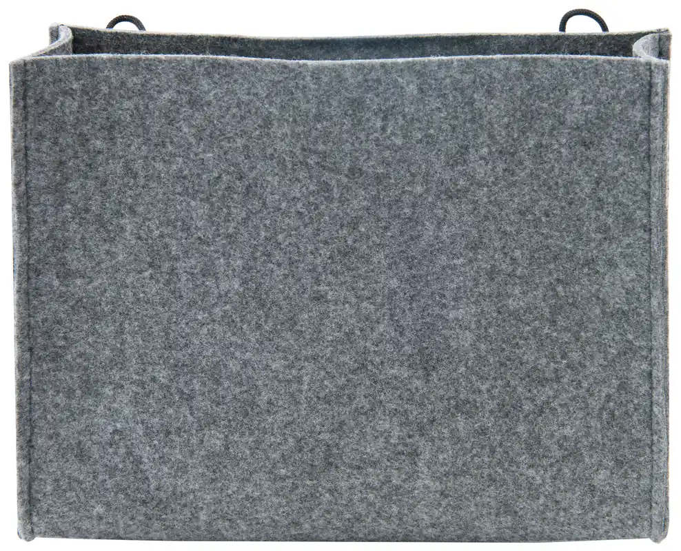 Garantierte Lieferung Der Freistaat Fernweh Style Stautasche Filz grau 29 x 22 cm