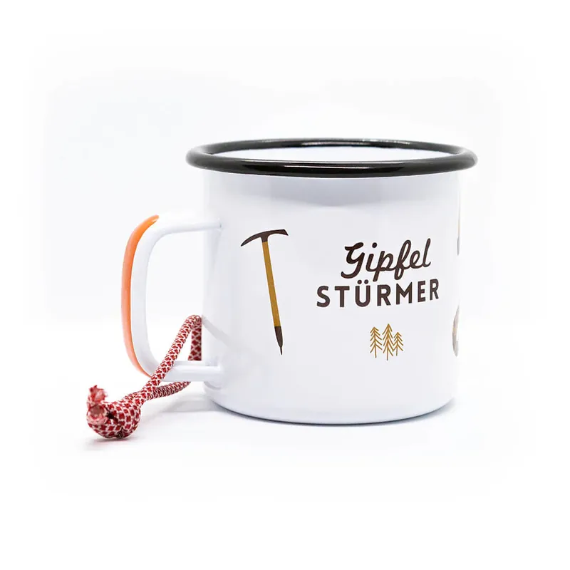 Must-Have Enamel Mug Summit Climber