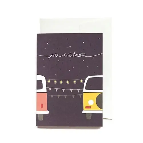 Knallerangebot Greeting card Let's celebrate
