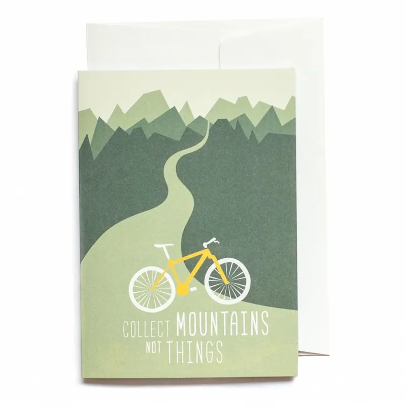 Sofort Bestellen Greeting card mountain bike