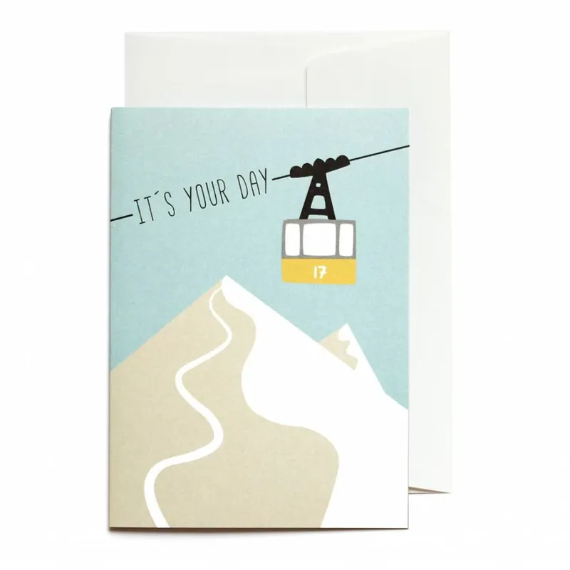 Neue Ware Greeting card It's your day