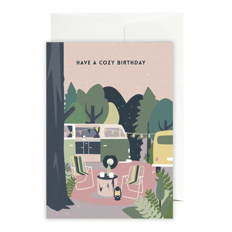 Online Kaufen Greeting card: Have a cozy birthday!