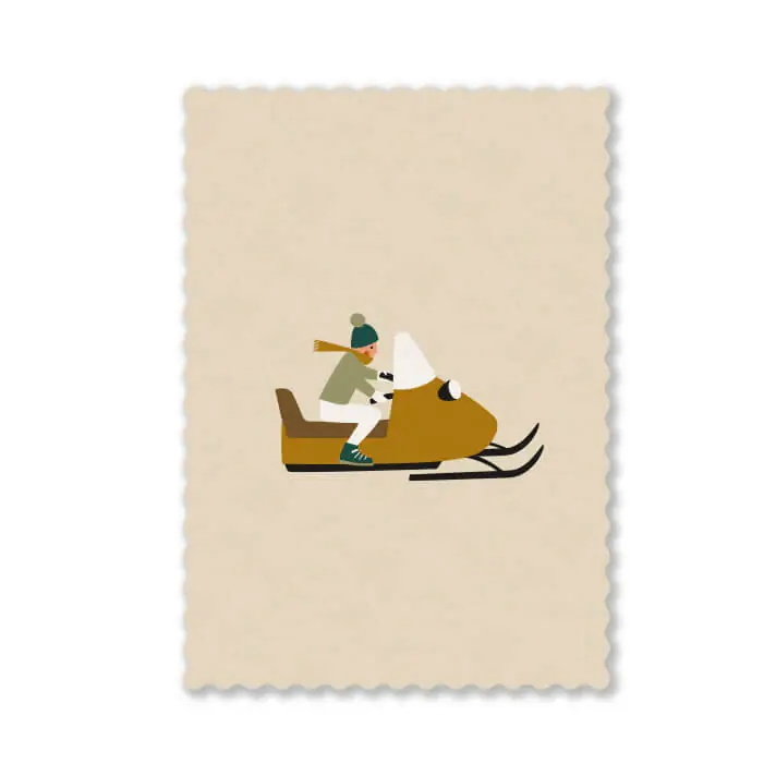 Preiswert Postcards Skidoo
