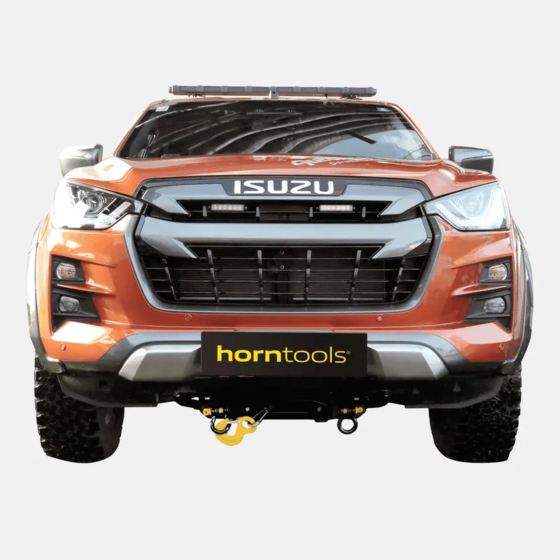 Beliebt Seilwindensystem Alpha 9.5 für Isuzu D-Max ab 2021 - 4,3 Tonnen 30m Kunststoffseil