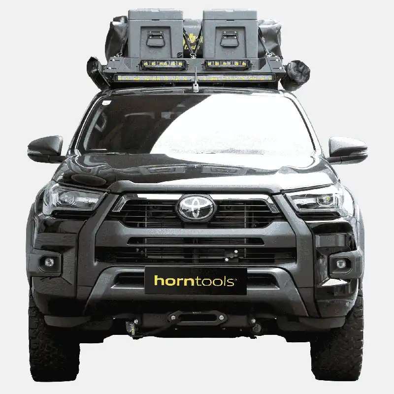 Neu Im Sortiment Seilwindensystem Alpha 4,3 Tonnen für Toyota Hilux Revo ab Bj. 2016