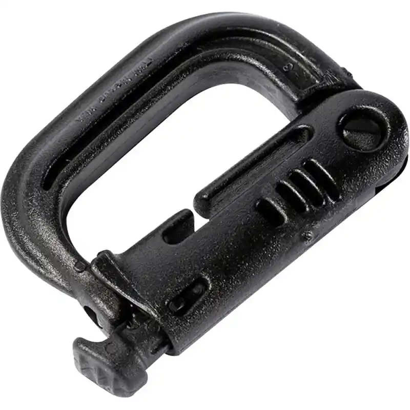 Versand Am Gleichen Tag ITW GrimLOC Karabiner mit GhillieTEX IR Signatur Reduktion-Technologie, schwarz