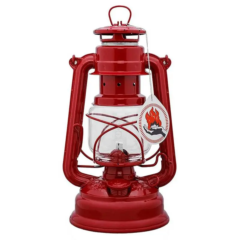 Schnäppchen Feuerhand Sturmlaterne Baby Special 276-rot, aus verzinktem Stahl