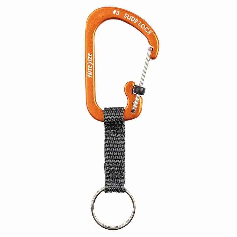 Mega-Angebot Nite Ize Slidelock Keyring #3 Aluminiumkarabiner, orange, CSLAW3-19-R6