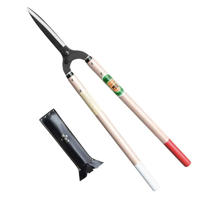 Neu Okatsune 214 Heckenschere mit 50 cm Griff und 17,5 cm Klinge, Gesamtlänge 76 cm