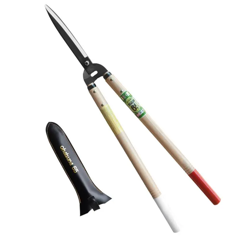 Okatsune 230 Heckenschere mit 50 cm Griff und 20 cm Klinge, Gesamtlänge 78 cm Rabatt