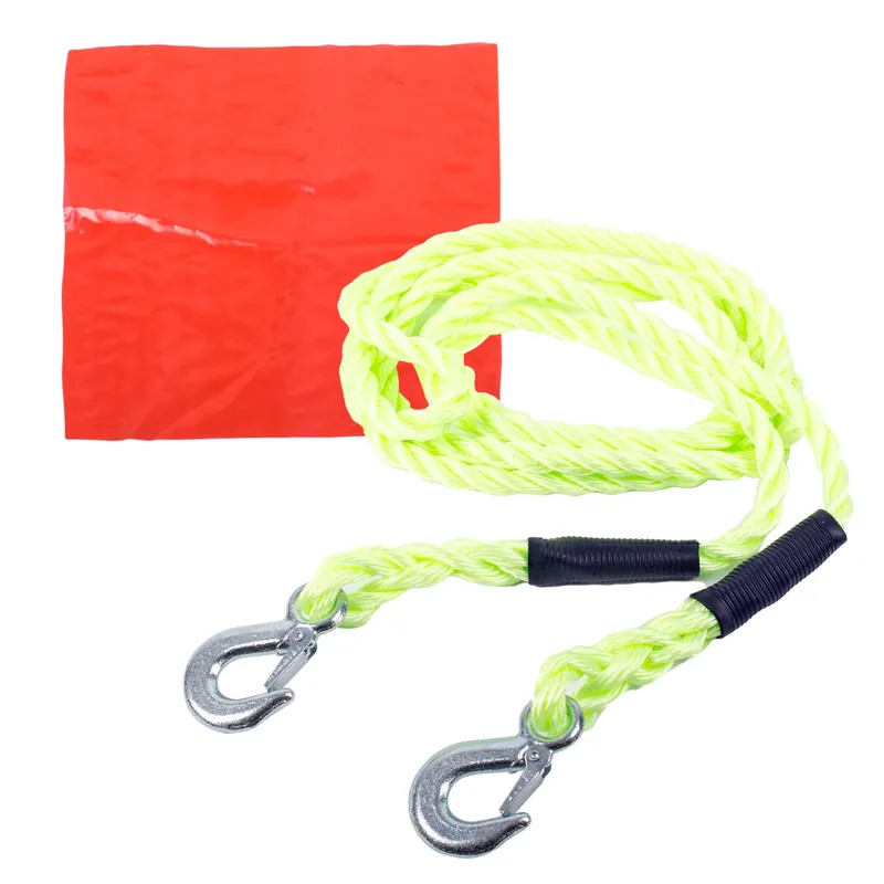 Abschleppseil, 3000 kg Zugkraft, 4 m Länge, Nylon, Tragetasche Top-Angebot