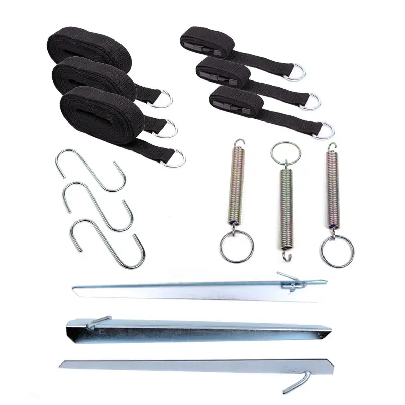 Sturmleinen Sturmband Set 15 tlg., Nylongurt 500 cm, strapazierfähig Meistverkauft