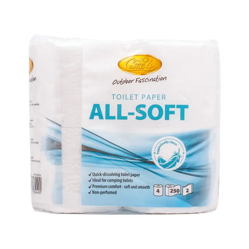 Aktuell All Soft Toilettenpapier, 4 Rollen, speziell für Campingtoiletten