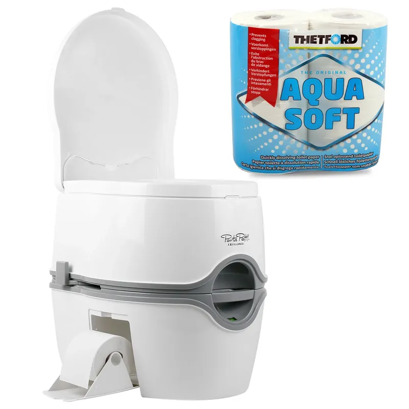 Thetford Porta Potti Excellence Campingtoilette Set Markenware