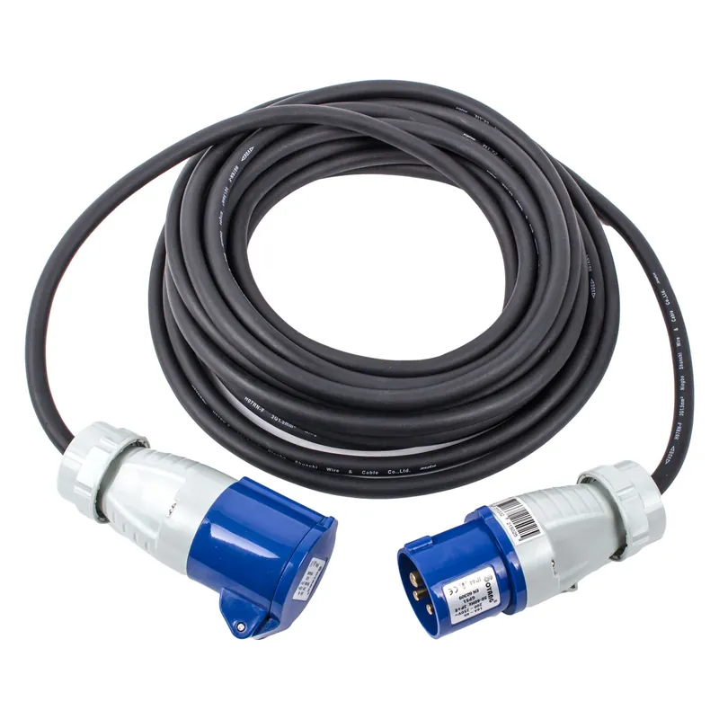 Expressversand CEE Neopren Verlängerungskabel 20 Meter 3500 W 16A 1,5mm