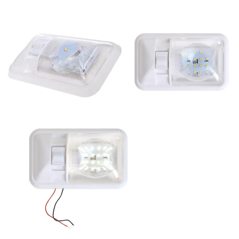 Super-Preis Aufbauleuchte 24-Leds, 12V, 320lm, 38x208x127mm, Kunststoff, weiß