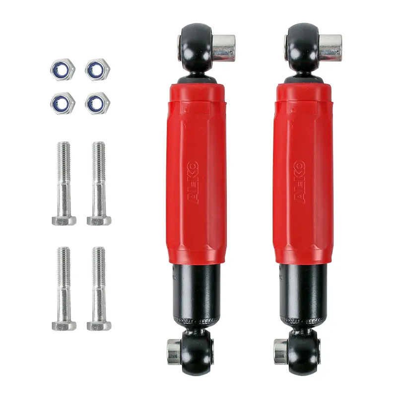 Schneller Versand 2x AL-KO Octagon Stoßdämpfer rot 1800 / 3500 Kg für Wohnwagen und Anhänger