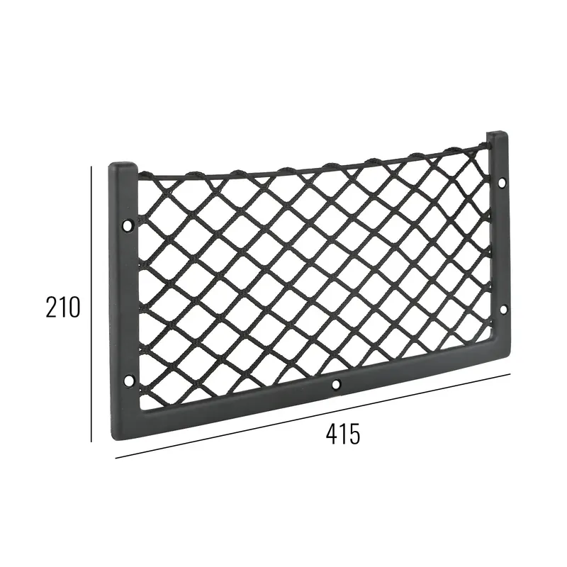 Netzablagefach Nylonnetz mit Gummizug L 415x210 mm Markenware