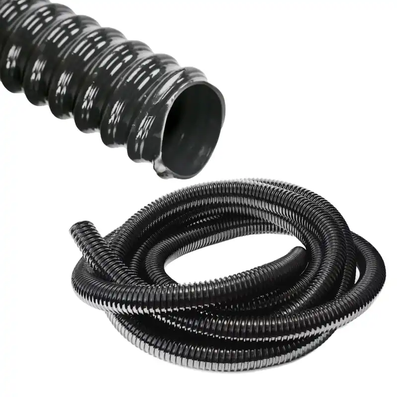 Schneller Versand Spiralabwasserschlauch 1m, 25mm für Wohnwagen Wohnmobil Abwasserschaluch Boot