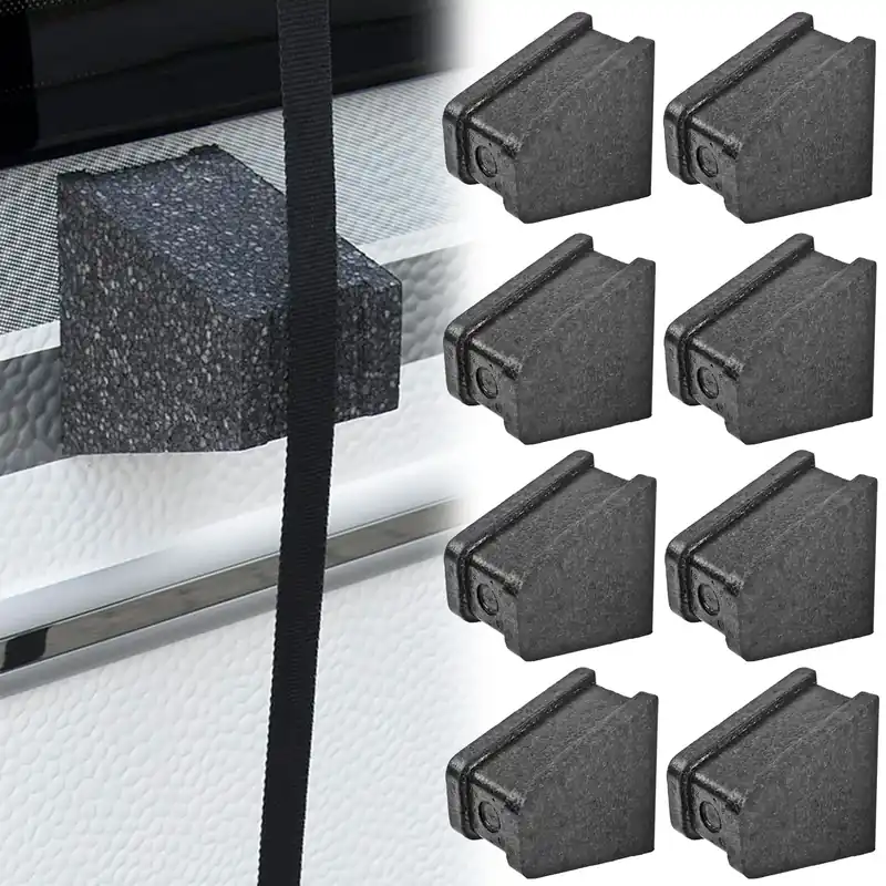 8 x Abstandshalter für Wohnwagen, Wohnmobil Schutzdächer Spezial Styropor 12,5cm Preisreduziert