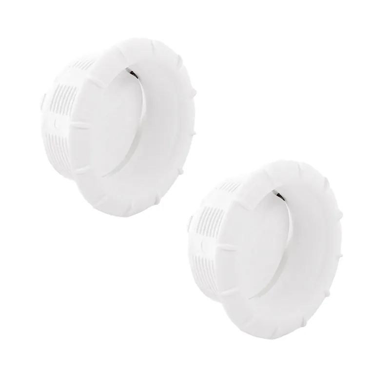 2x Endstück Warmluftaustritt Weiß Truma für 65mm Warmluftrohre verschließbar Garantierte Lieferung