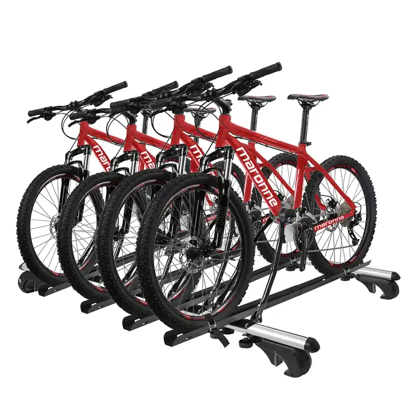 Must-Have 4x Fahrradträger Dachträger mit Rahmenbefestigung abschließbar inkl Befestigung