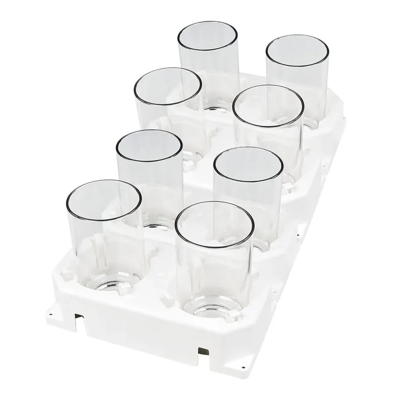 Froli Camping Glashalter 4er Set, Kunststoff, Ø 50 - 70 mm Bestpreis