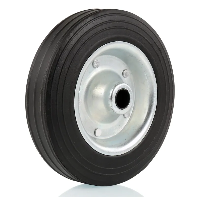 Ersatzrad für Stützrad Bugrad Anhänger Vollgummi 200x50mm Metallfelge Wohnwagen Preiswert