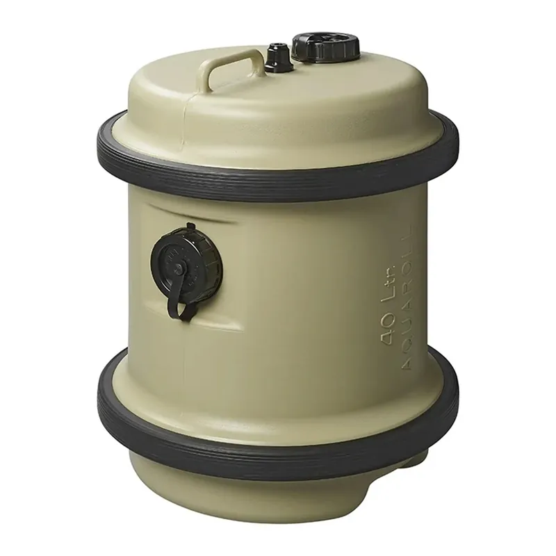 Echt Aquaroll Frischwasser Rolltank Wassertank 40 l beige