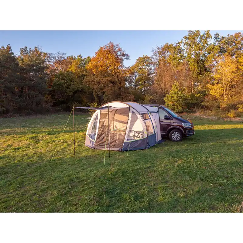 Busvorzelt Tour Easy 4, 1-Tunnel-Vorzelt für Campingbus mit Schleuse 300x270cm Preisknaller