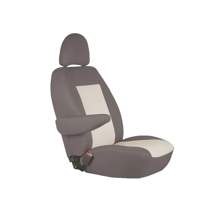 Maß Sitzbezüge passend für Ford Transit Bj. 06-13 Schonbezug Kunstleder Taupe Günstig