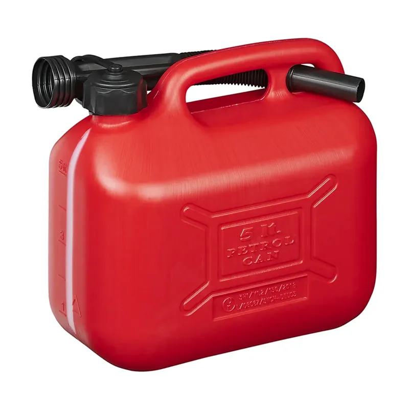 Markenware Kraftstoffkanister 5L red Kunststoff Reserve Benzinkanister Diesel