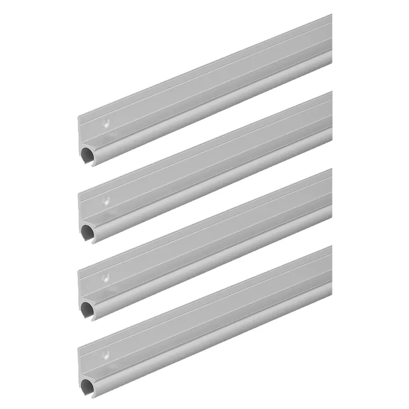 4 x Kederschiene Aluminium Zeltschiene Kederleiste 180° 100 x 2,6 cm Kederprofil Begrenztes Angebot