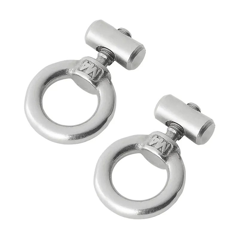 2er Set Endstopper für Kederschiene 6 - 8 mm Kederstopper Stahl Blockierungskit Neuheit