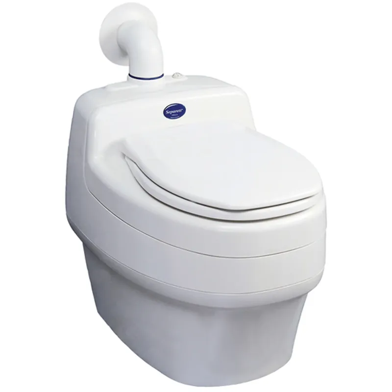 Neuheit Trenntoilette Separett Villa, geruchlose Campingtoilette, Trockentrenntoilette