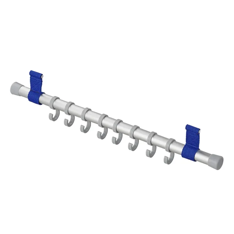 Bestpreis Camping Hakenleiste mit 8 Haken für Kederbefestigung 20 mm Länge 45,8 cm