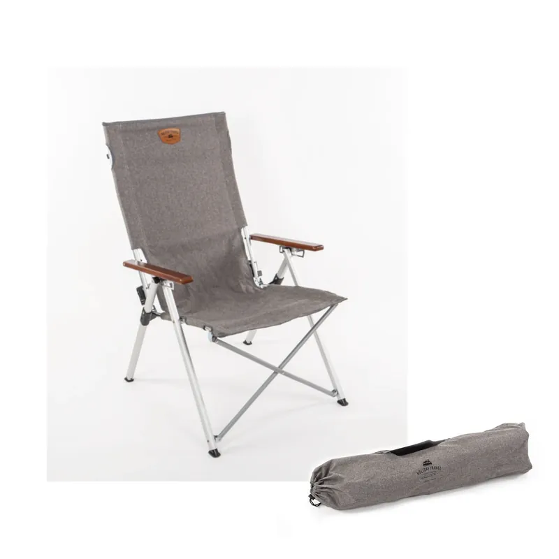 Bestseller Campingstuhl JOPLIN 2 , Klappstuhl Angelstuhl Aluminiumgestell inkl. Packtasche