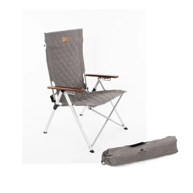 Markenware Campingstuhl JOPLIN Deluxe , Klappstuhl Angelstuhl Aluminium inkl. Packtasche