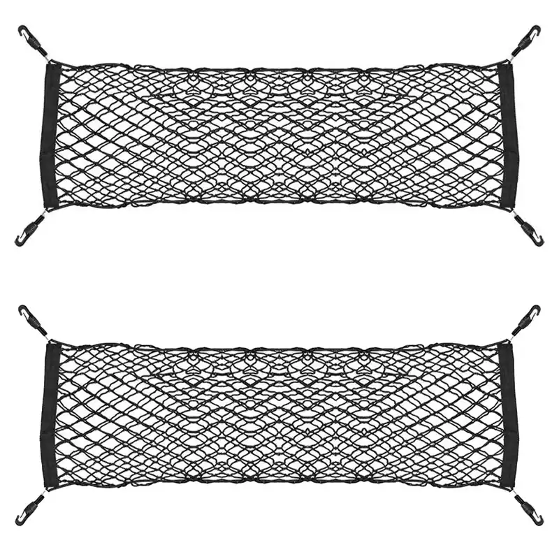 Meistverkauft 2x ProPlus Kofferraumnetz 65x75cm 4 Haken inkl. Tasche Netz Gepäcknetz Autonetz