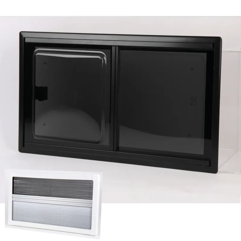 Letzte Chance Universal Carbest Schiebefenster RW 70x30cm Camper Ausstellfenster Rollo-System