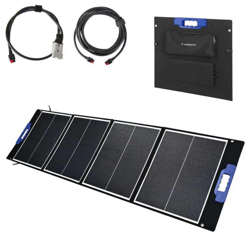 Rabatt Carbest Solarkoffer Power Solarpanel SC 200W - Camping Solarmodul Monokristallin