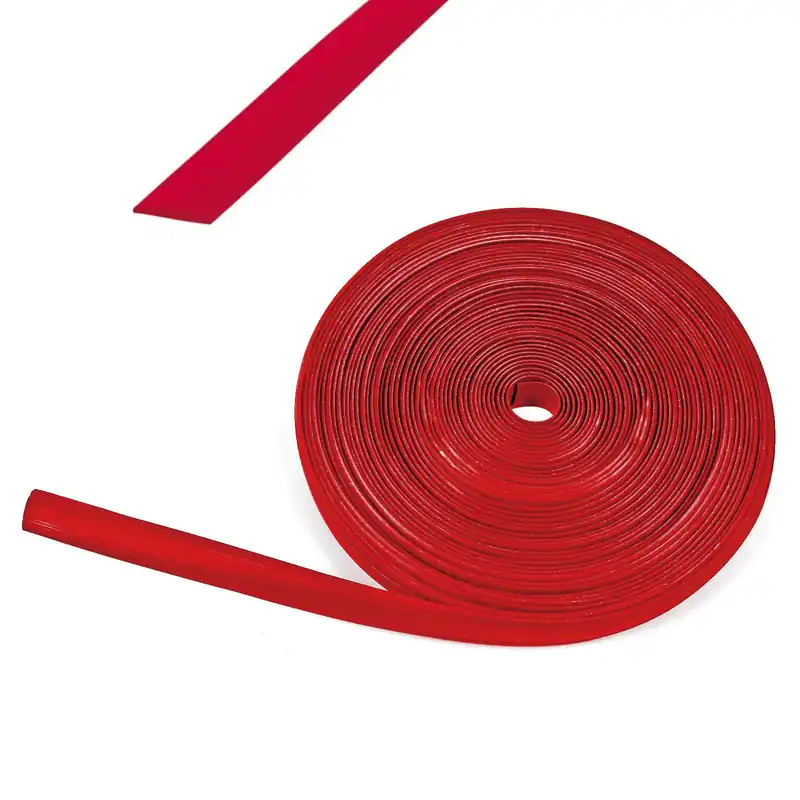 Nur Für Kurze Zeit 60 Meter (6x10 m) Kederband 12mm rot Kunststoff Leistenfüller für Wohnwagen