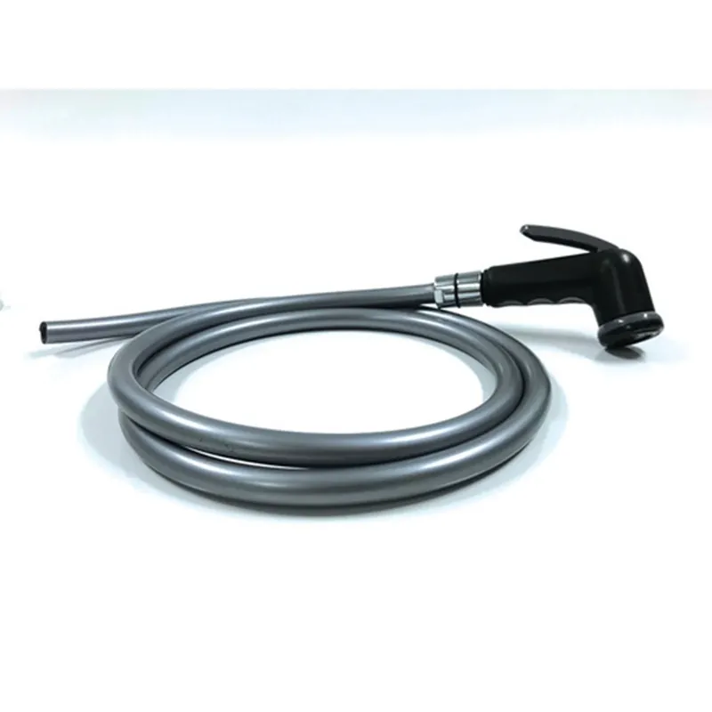 Saisonangebot Hebeldusche 1/2" mit Schlauch 1,5m Camping Dusche Duschkopf Duschbrause Schwarz