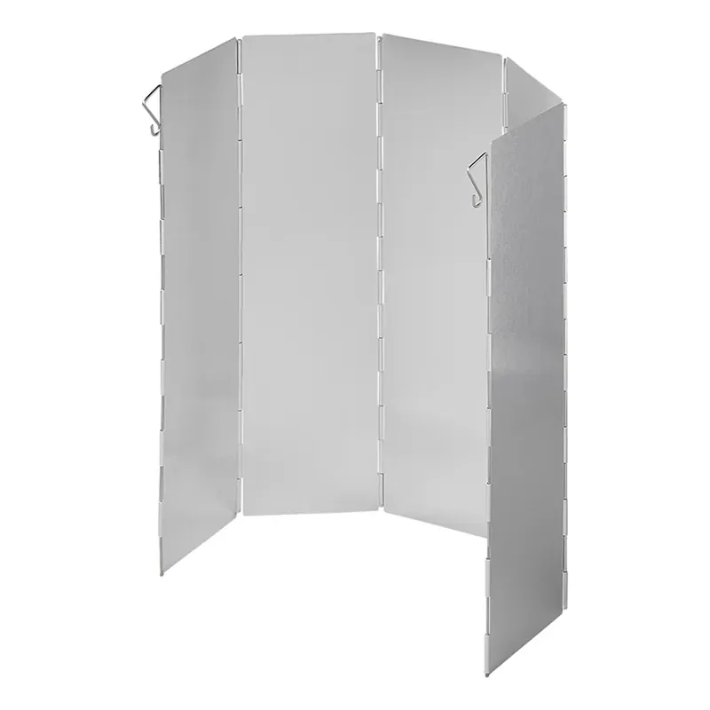 Solange Der Vorrat Reicht Koch-Windschutz für Gaskocher Camping Aluminium Windschutz faltbar 49 x 36 cm